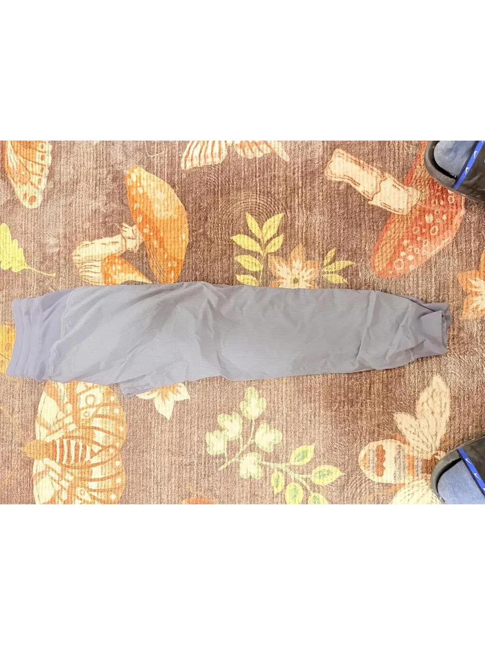 Lululemon Gray Ribbed Jogger Pants Women’s Size Small Athletic Lounge Activewear